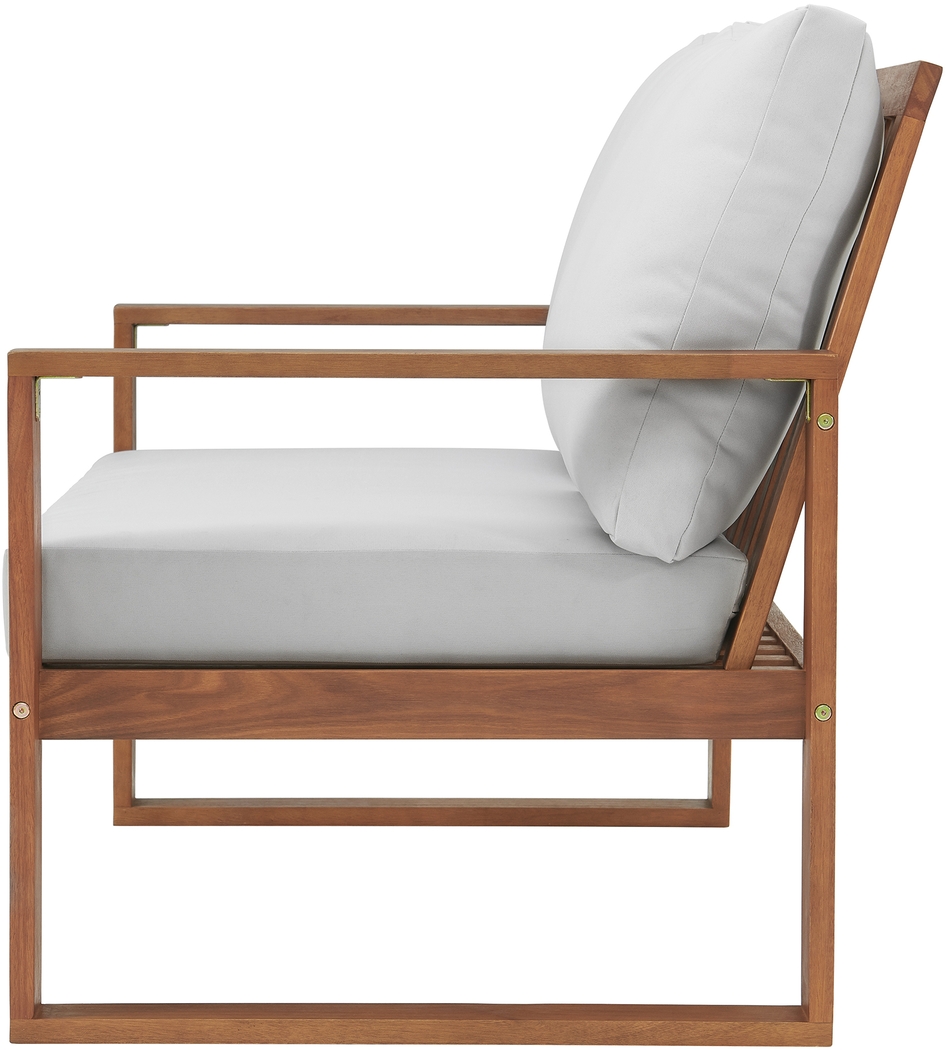 Outdoor Tahquitz Brown Bench - Thumbnail - Image 4