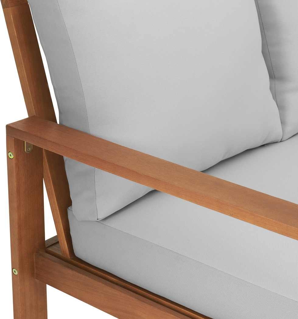 Outdoor Tahquitz Brown Bench - Thumbnail - Image 7