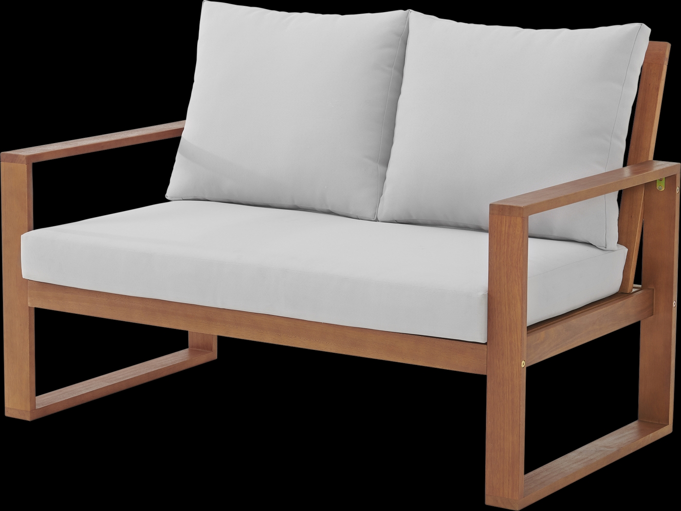 Outdoor Tahquitz Brown Bench - Thumbnail - Image 1