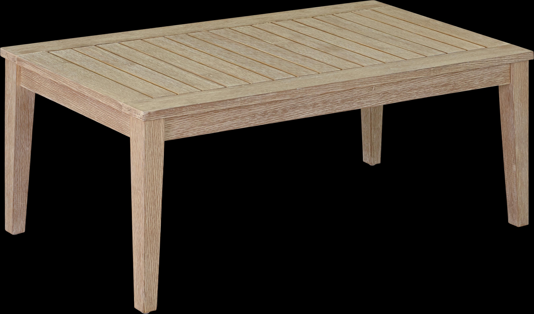 Outdoor Takena Beige Coffee Table - Thumbnail - Image 1