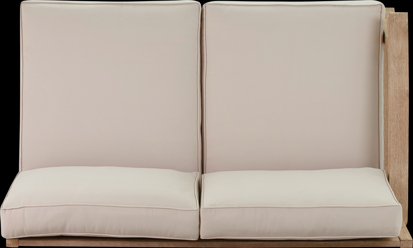 Outdoor Takena Beige Left Loveseat - Thumbnail - Image 4