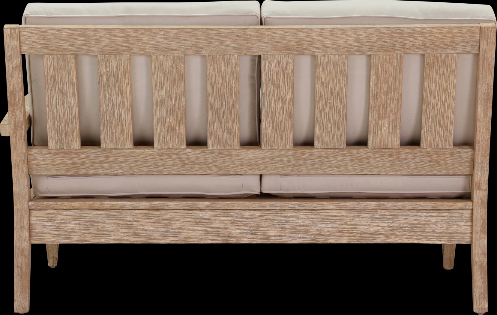 Outdoor Takena Beige Right Loveseat - Thumbnail - Image 3