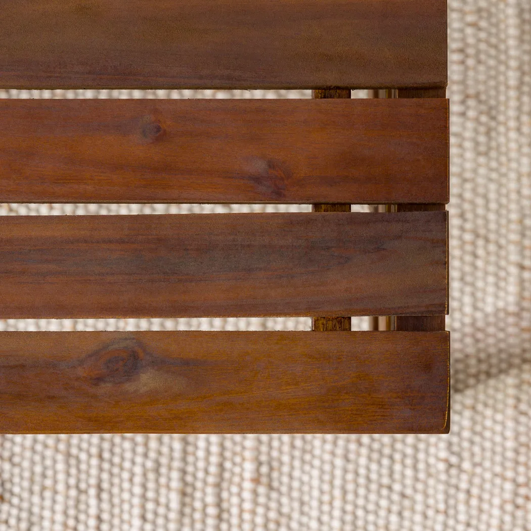 Outdoor Tonalea Dark Brown Cocktail Table - Thumbnail - Image 4