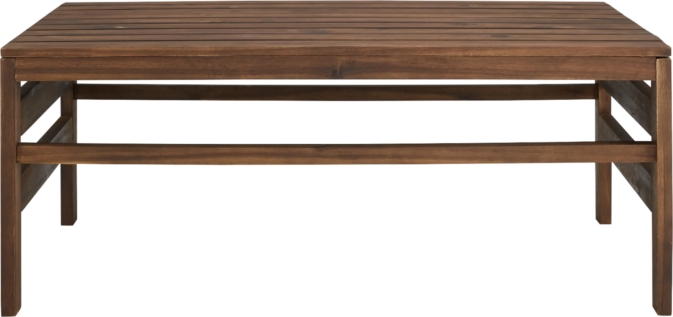 Outdoor Tonalea Dark Brown Cocktail Table - Thumbnail - Image 1