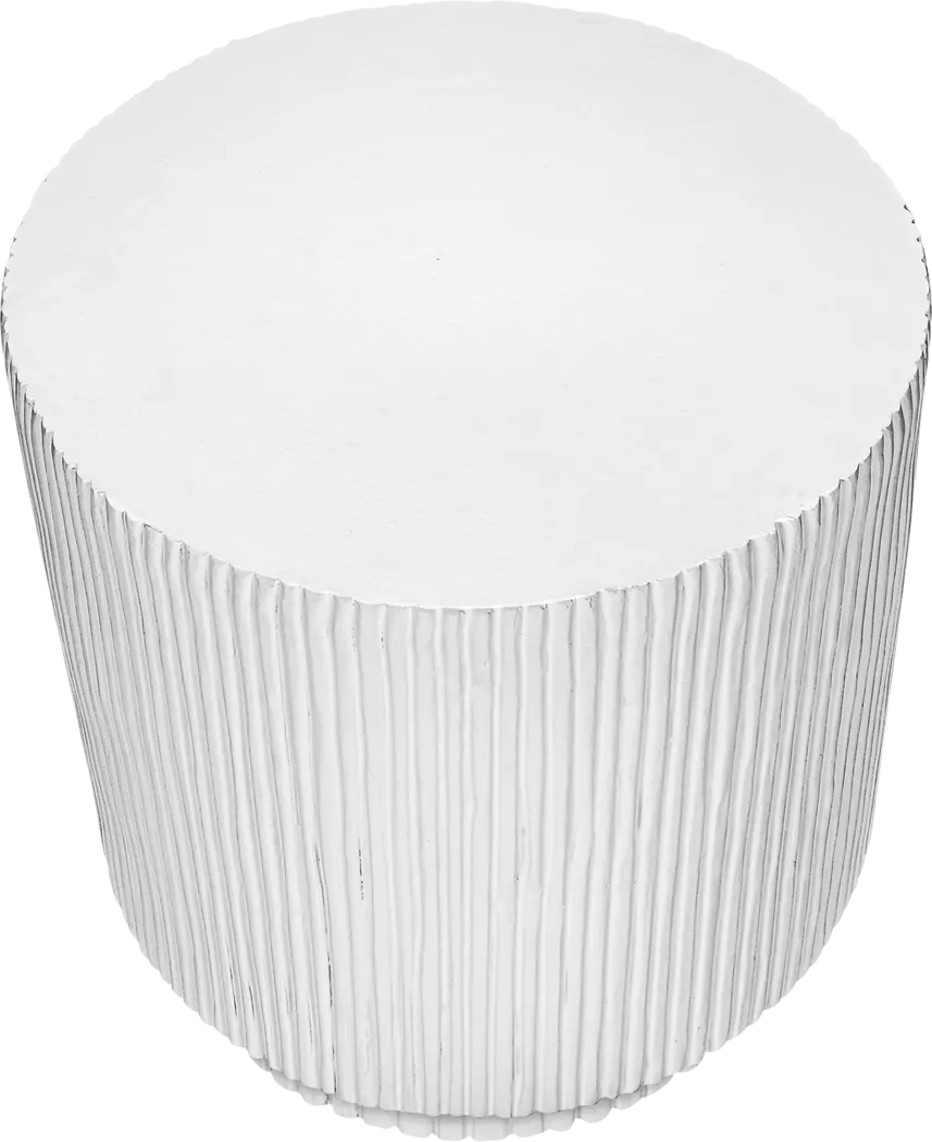 Outdoor Tucany White End Table - Thumbnail - Image 6