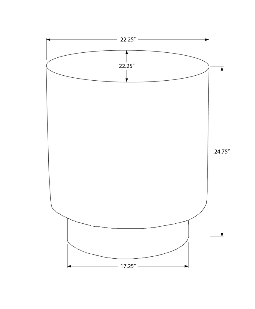 Outdoor Tucany White End Table - Thumbnail - Image 7