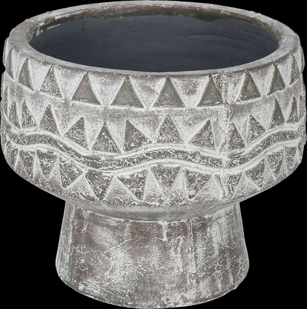 Outdoor Varallo Gray Planter - Thumbnail - Image 1