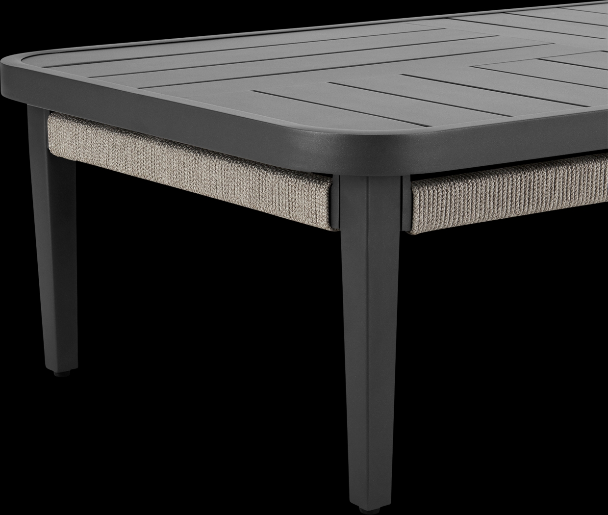 Outdoor Virdover Gray Cocktail Table - Thumbnail - Image 5