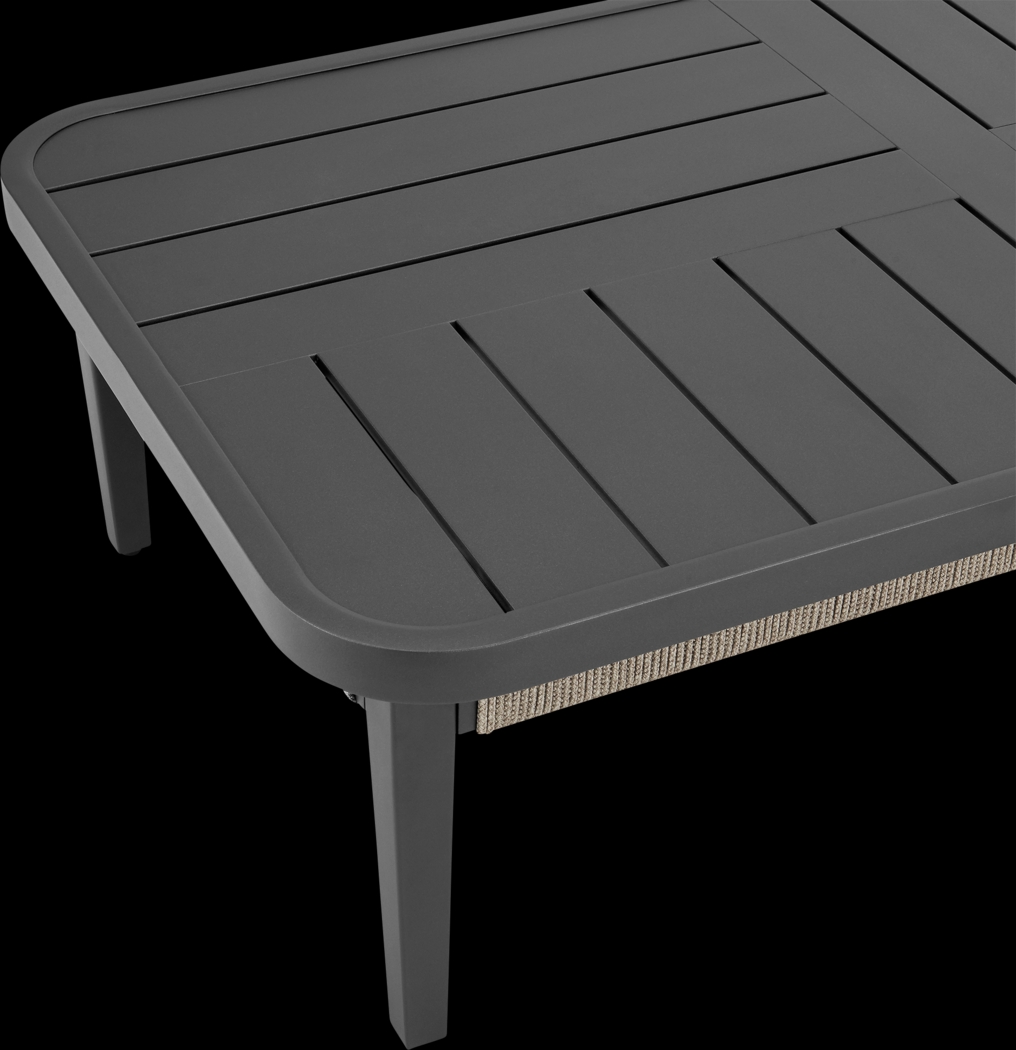 Outdoor Virdover Gray Cocktail Table - Thumbnail - Image 6