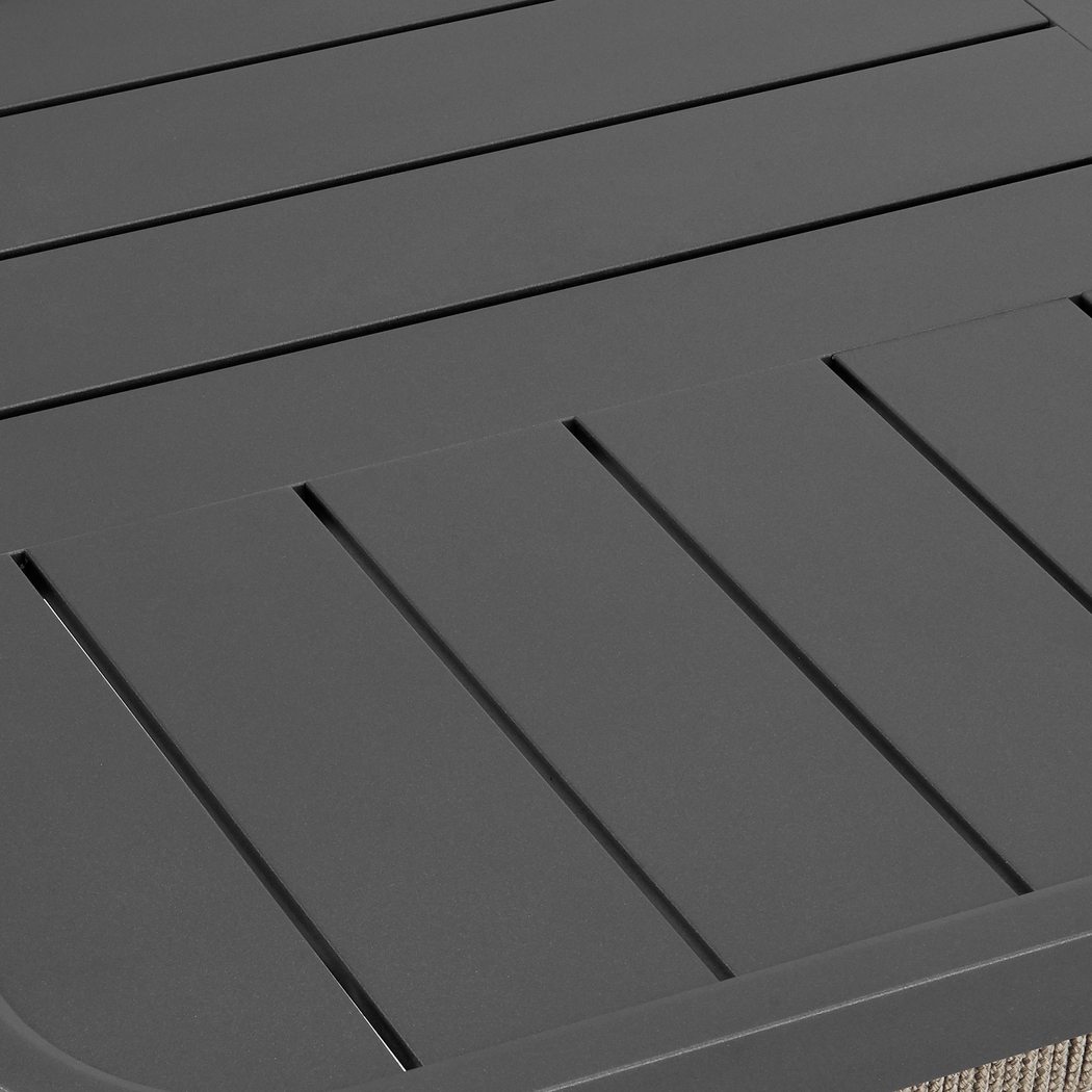 Outdoor Virdover Gray Cocktail Table - Thumbnail - Image 7