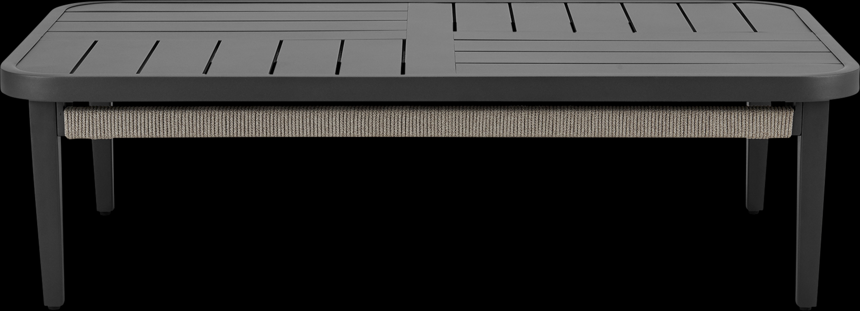 Outdoor Virdover Gray Cocktail Table - Thumbnail - Image 1