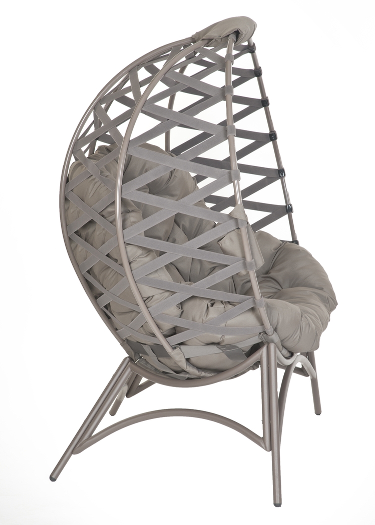 Outdoor Wispwind Beige Accent Chair - Thumbnail - Image 4