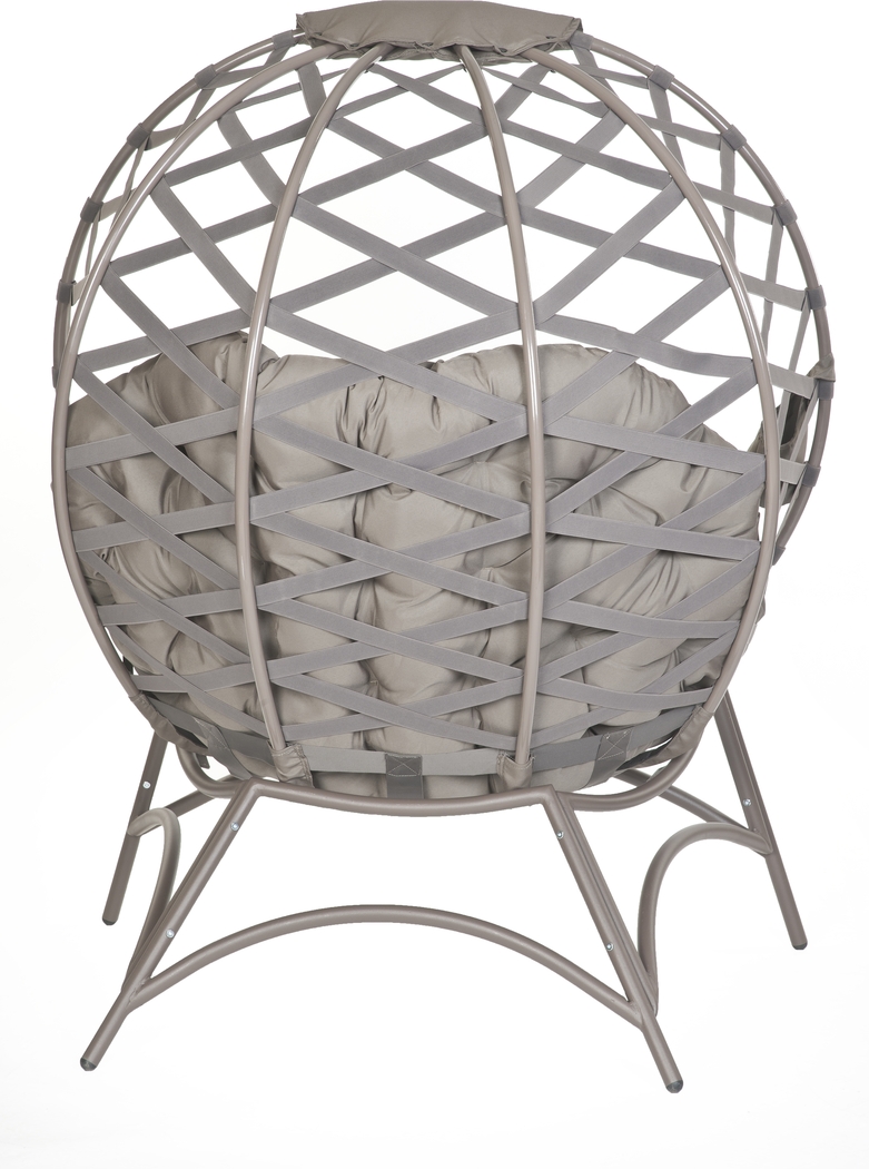 Outdoor Wispwind Beige Accent Chair - Thumbnail - Image 7