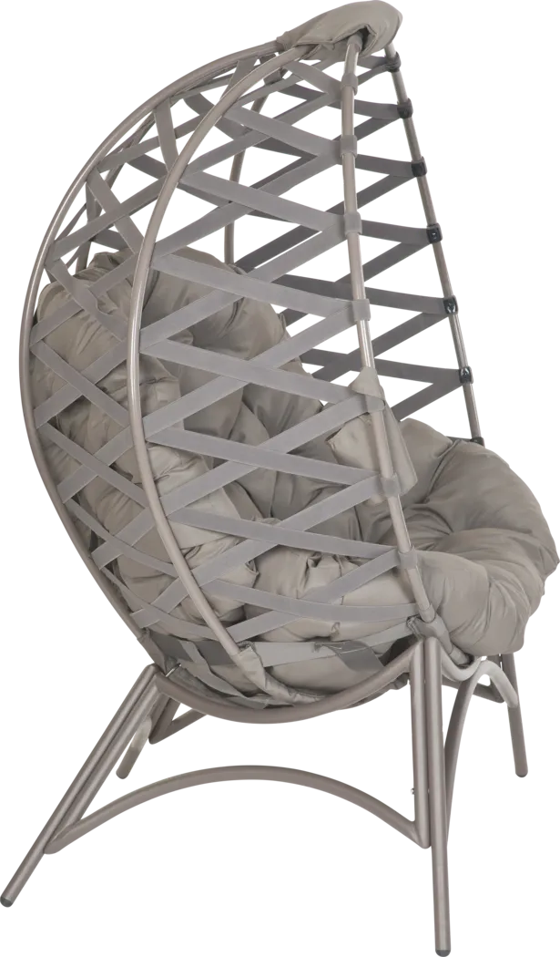 Outdoor Zabolio Beige Loveseat - Thumbnail - Image 7