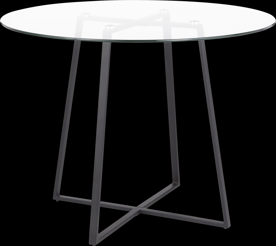Ovalla Black Dining Table - Thumbnail - Image 1