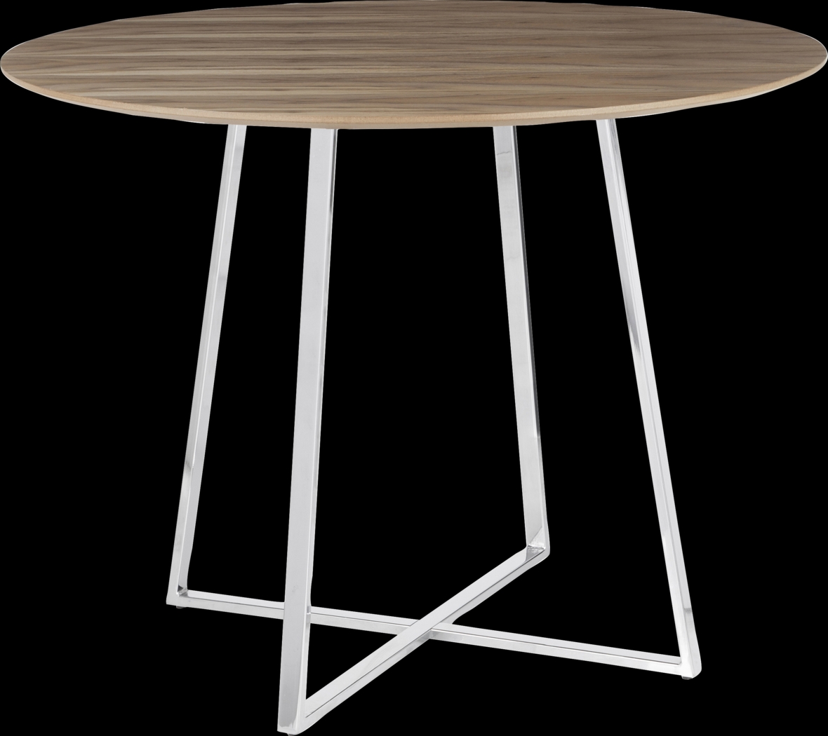 Ovalla Chrome Dining Table - Thumbnail - Image 1