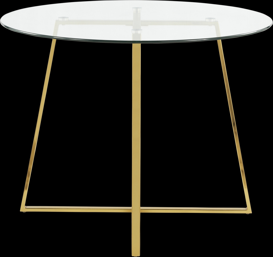 Ovalla Gold Dining Table - Thumbnail - Image 3