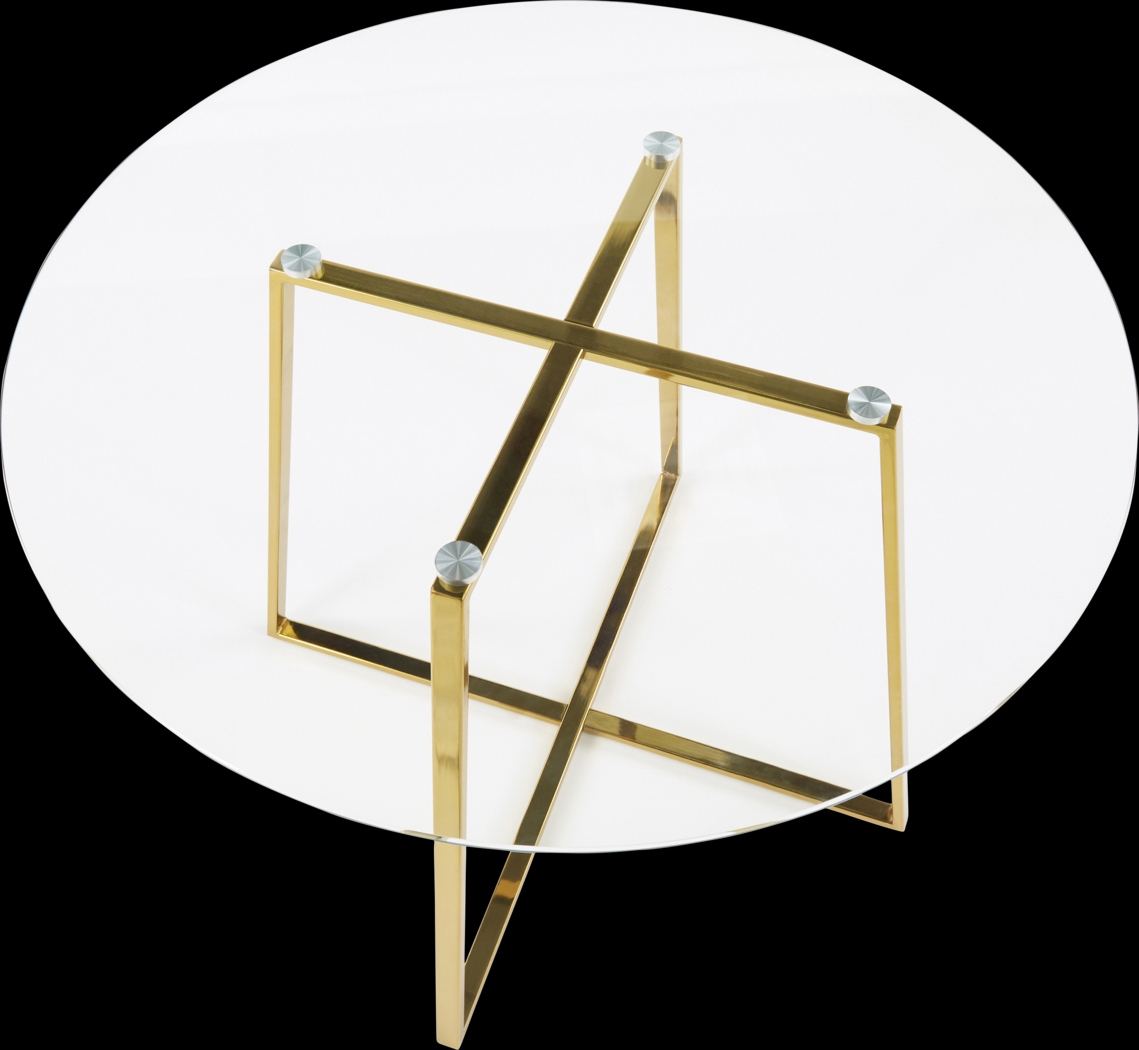 Ovalla Gold Dining Table - Thumbnail - Image 5