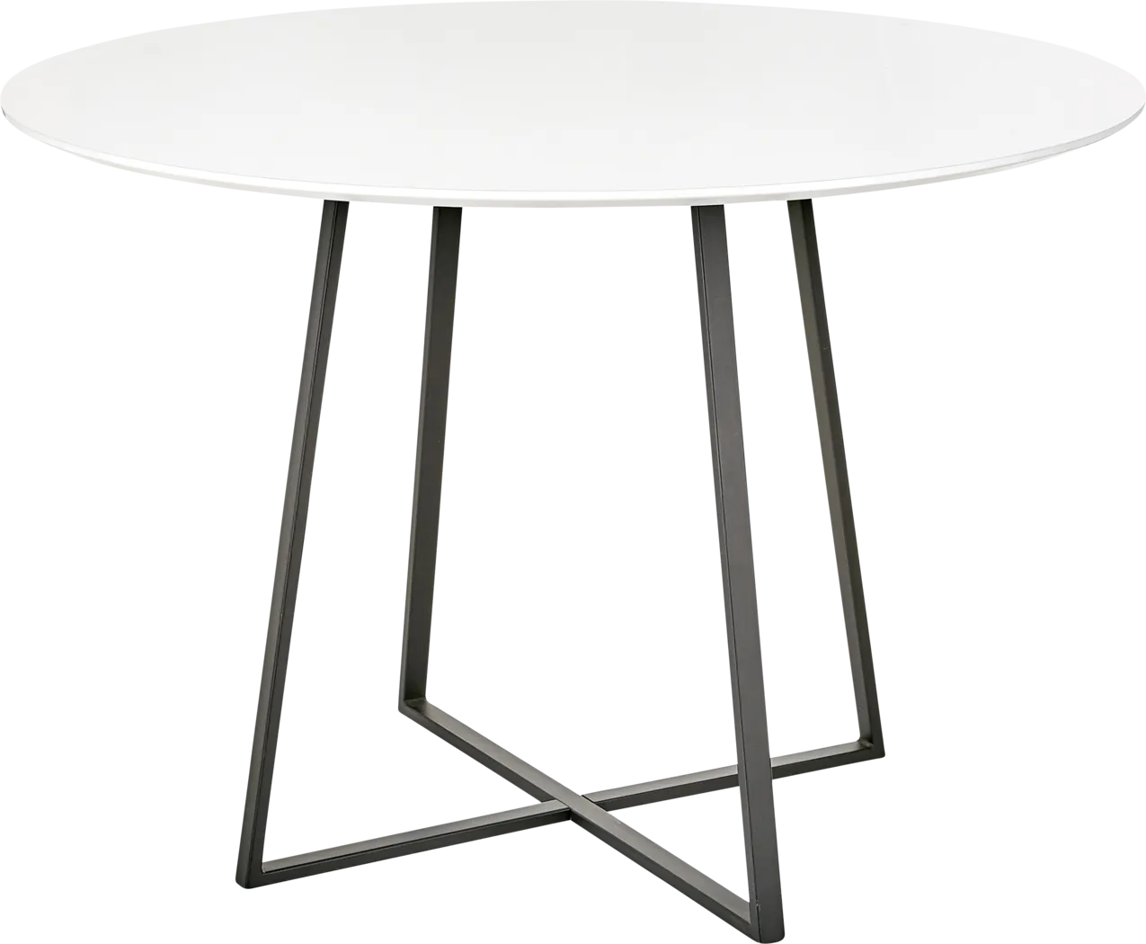 Ovalla II White Dining Table - Thumbnail - Image 3