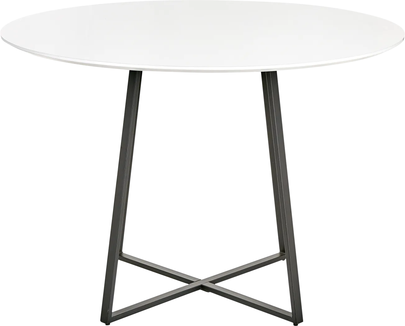 Ovalla II White Dining Table - Thumbnail - Image 4