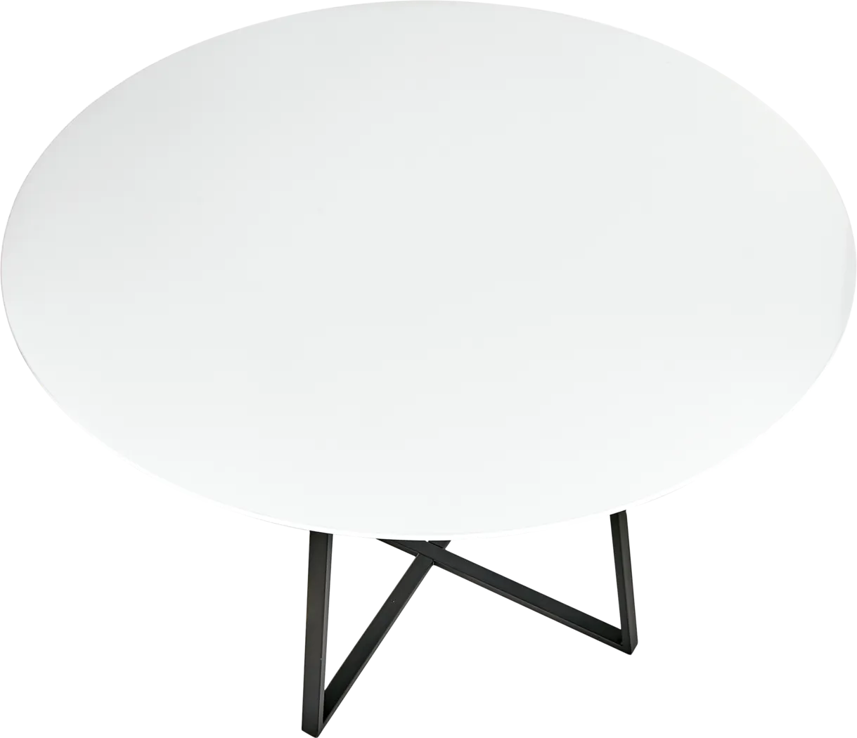 Ovalla II White Dining Table - Thumbnail - Image 5