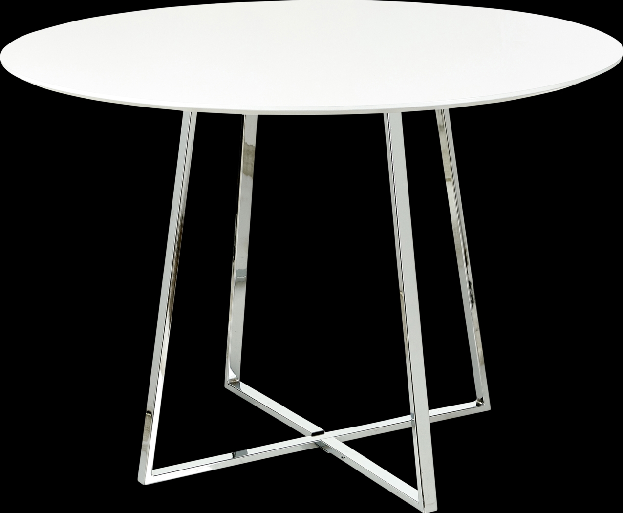 Ovalla III White Dining Table - Thumbnail - Image 3