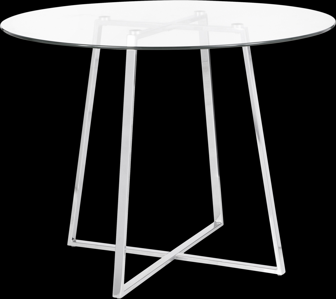 Ovalla Silver Dining Table - Thumbnail - Image 1