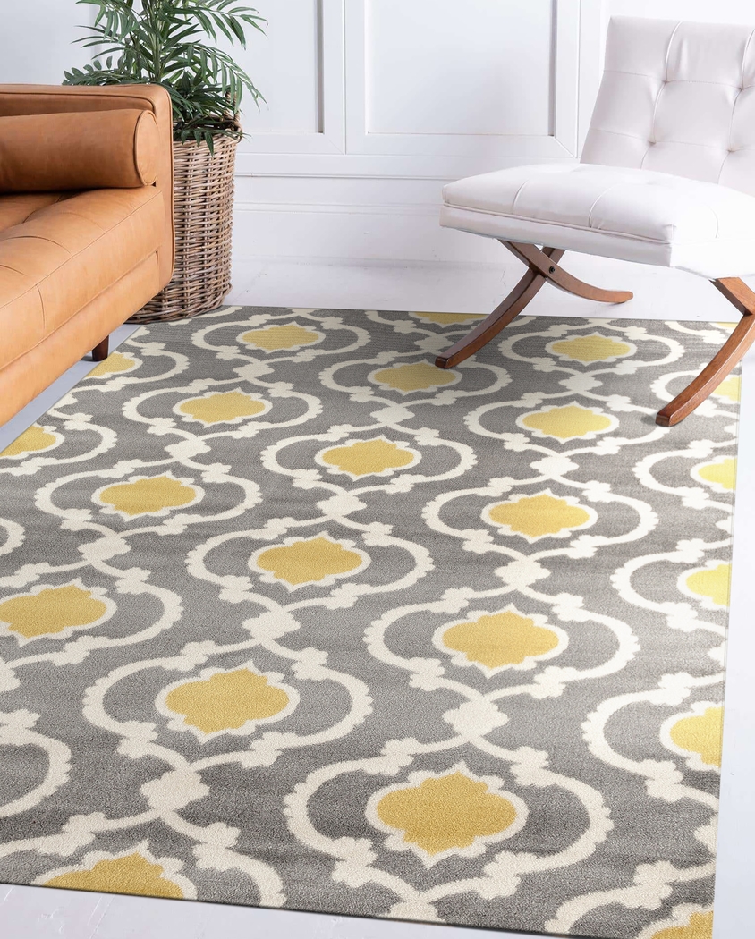 Ovellan Yellow 5'3 x 7'3 Rug - Thumbnail - Image 3