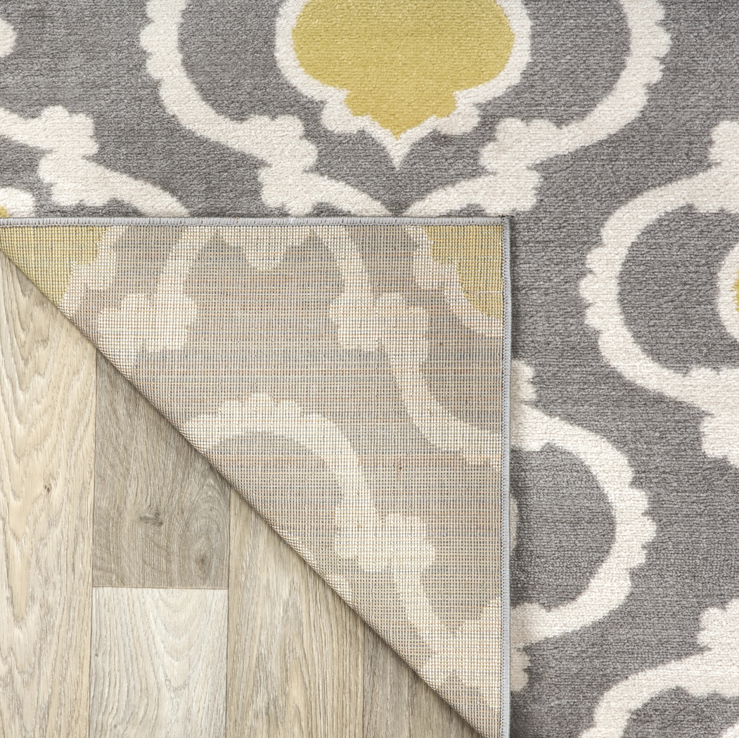 Ovellan Yellow 5'3 x 7'3 Rug - Thumbnail - Image 7