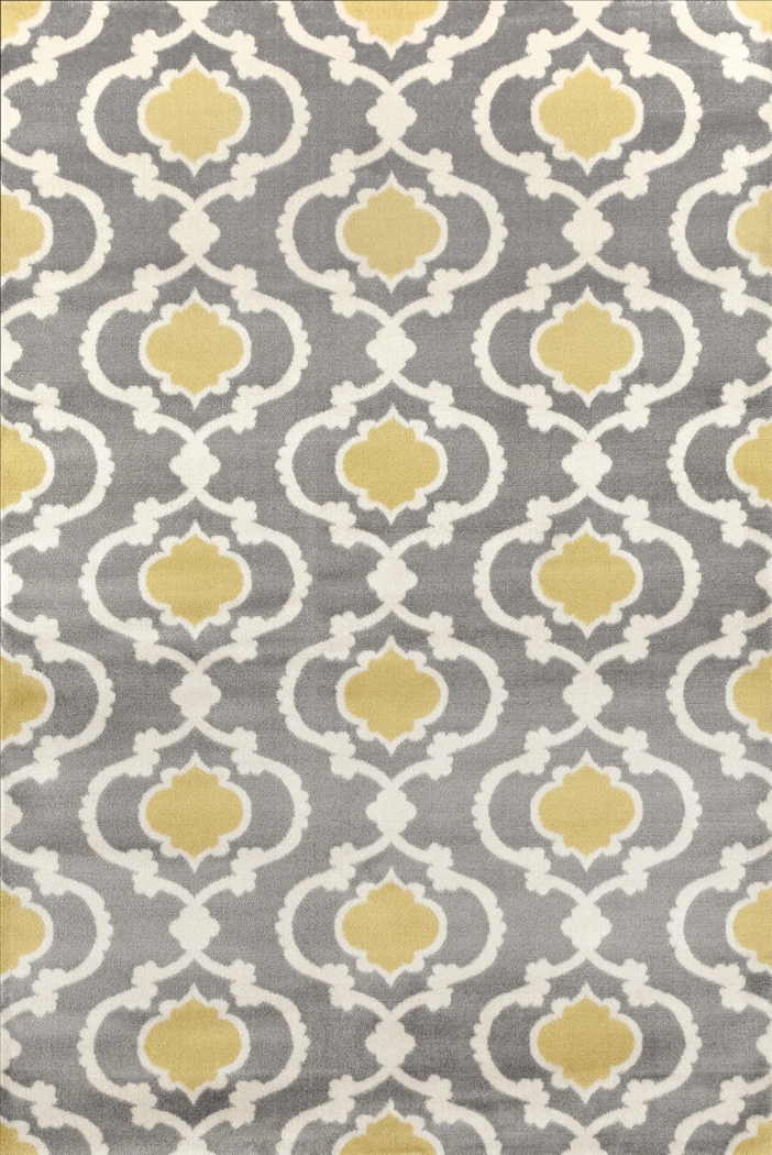 Ovellan Yellow 5'3 x 7'3 Rug - Thumbnail - Image 1