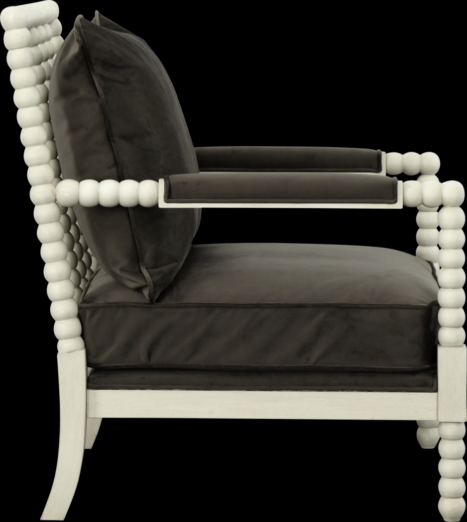 Overholser Brown Accent Chair - Thumbnail - Image 3