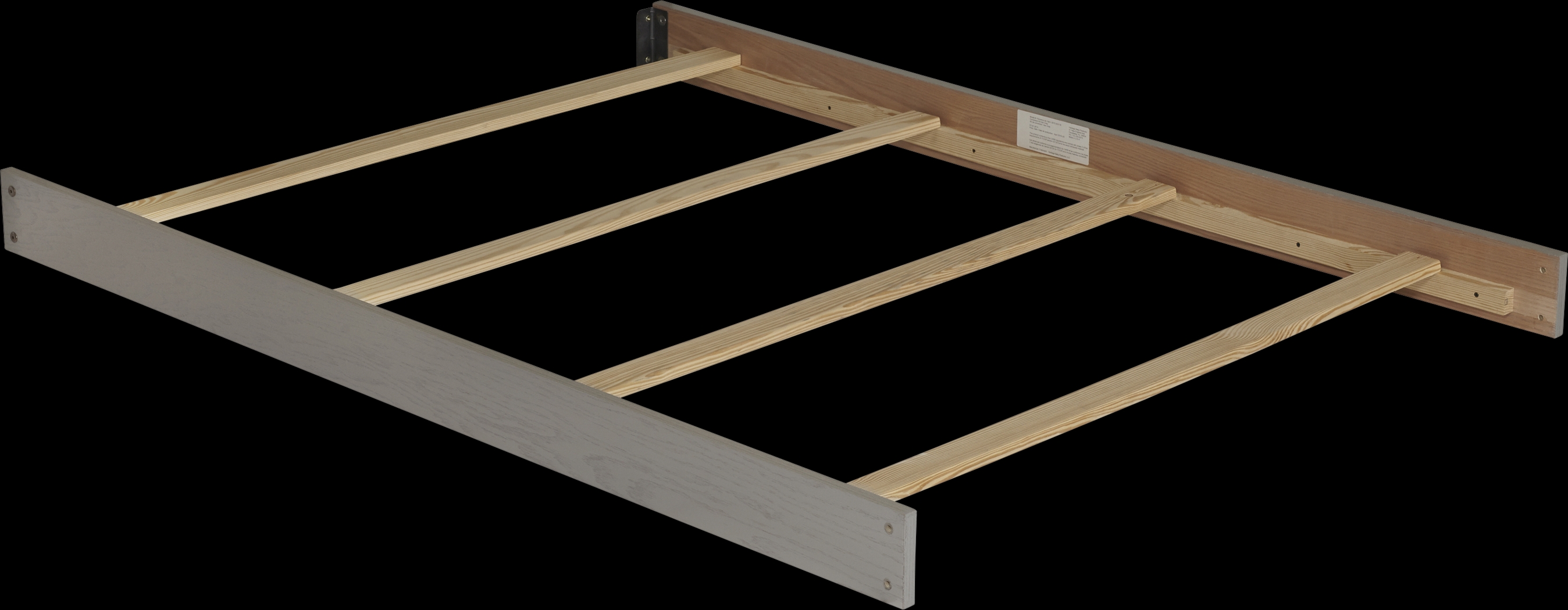 Baby Cache Overland Point Gray 6 Pc Nursery with Toddler & Conversion Rails - Thumbnail - Image 8