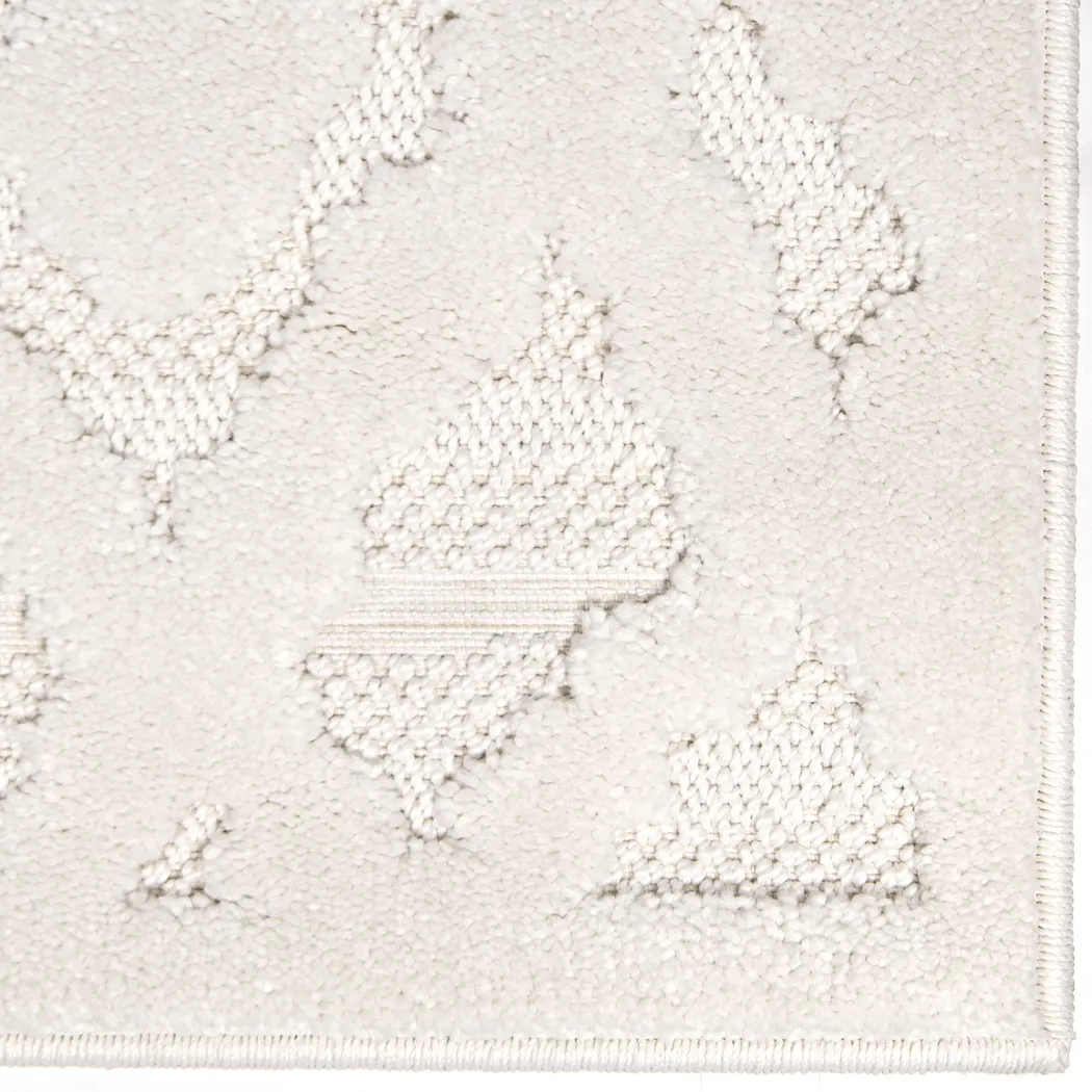 Overlea White 7'10 x 10'10 Rug - Thumbnail - Image 7