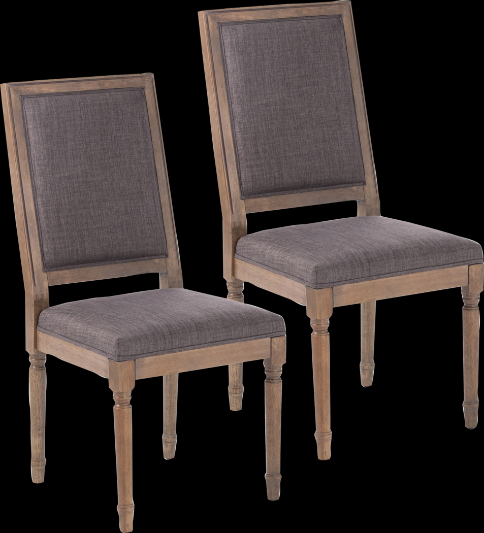 Overwood Gray Dining Chair, Set of 2 - Thumbnail - Image 1