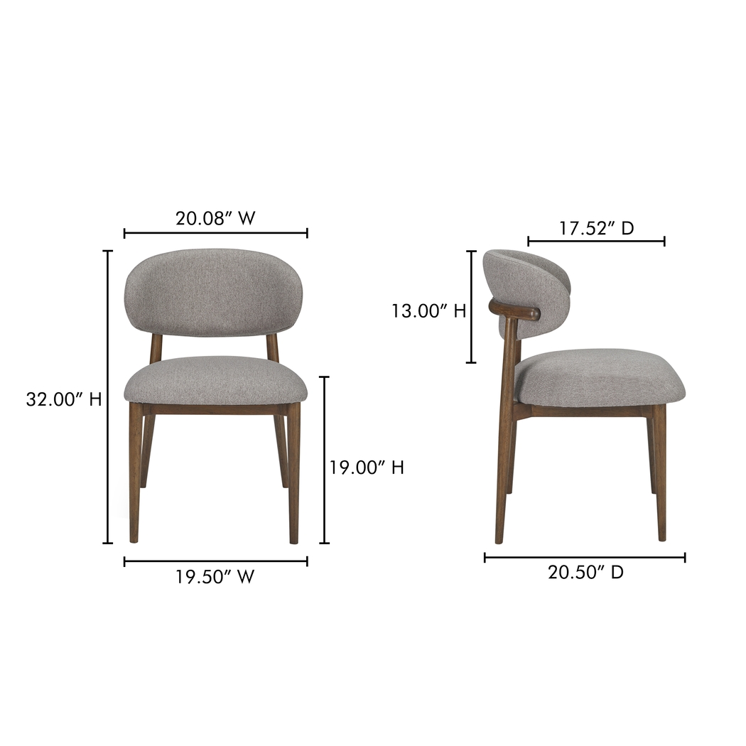 Ovihoi Brown Side Chair - Thumbnail - Image 2