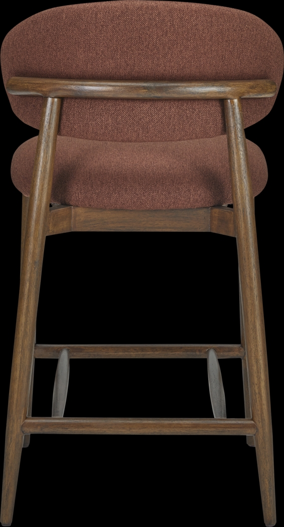 Ovihoi Red Counter Height Stool - Thumbnail - Image 3