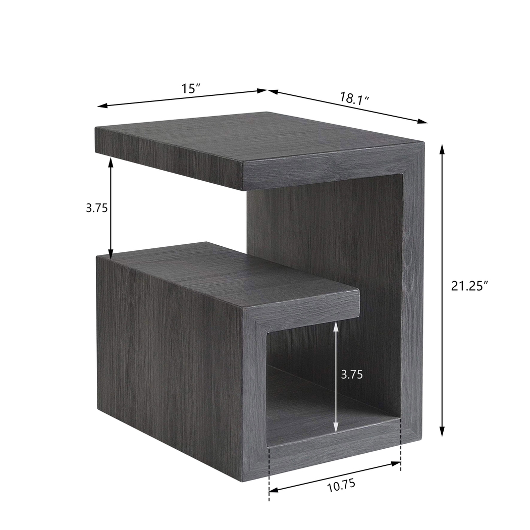 Ovita Gray End Table - Thumbnail - Image 6
