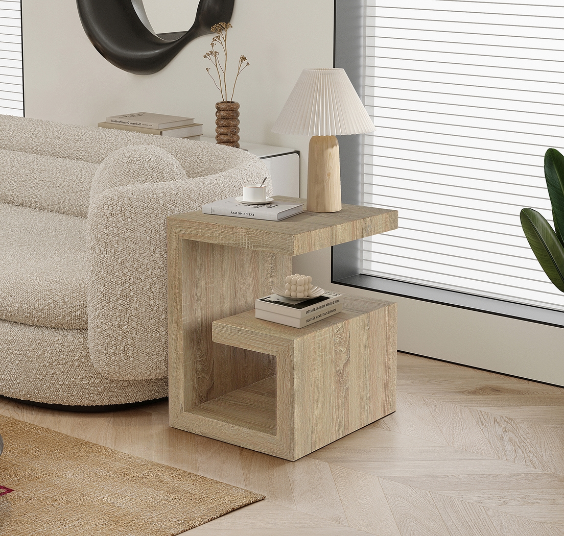 Ovita Natural End Table - Thumbnail - Image 2