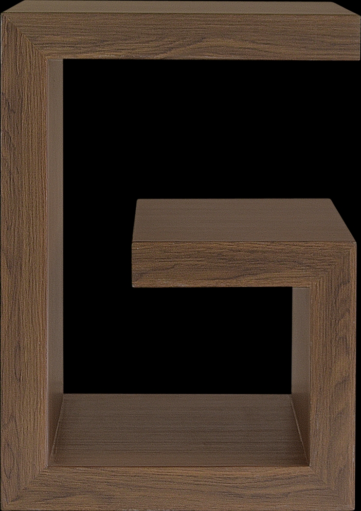 Ovita Walnut End Table - Thumbnail - Image 4