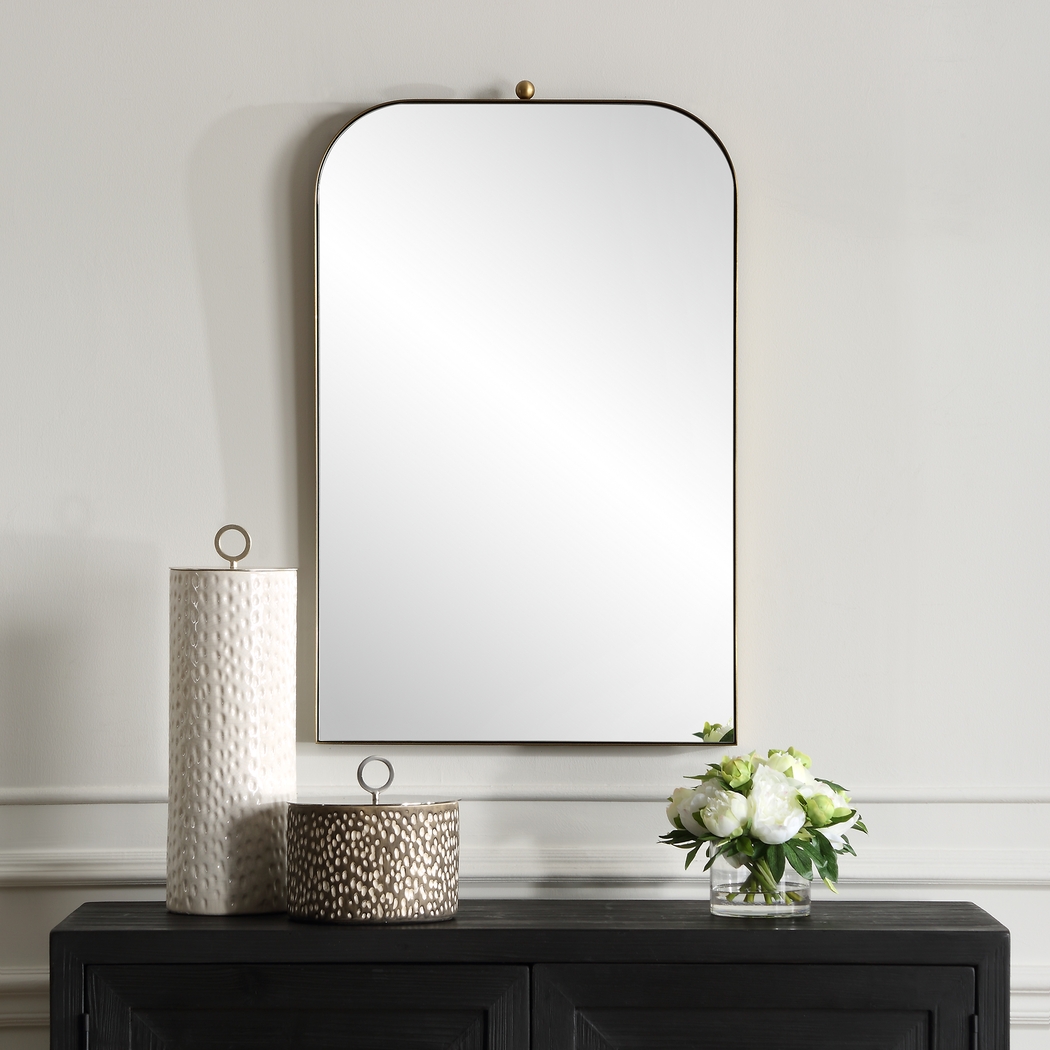 Ovloa Gold Wall Mirror - Thumbnail - Image 3