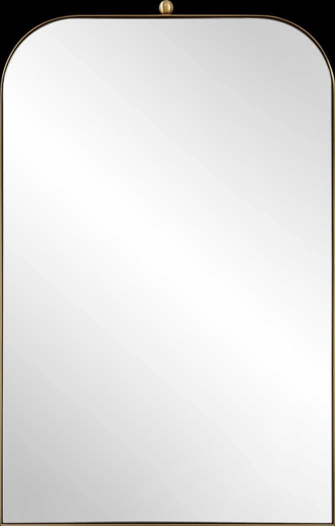 Ovloa Gold Wall Mirror - Thumbnail - Image 1