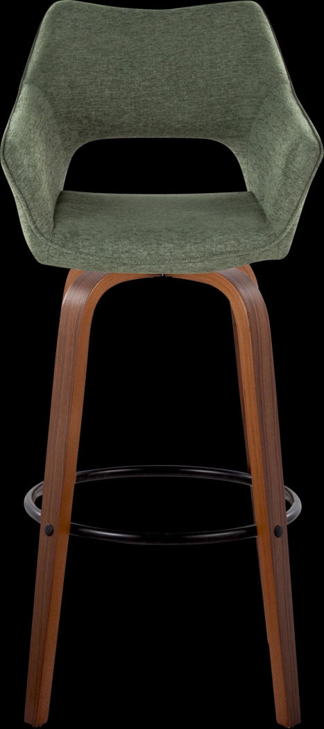 Ovur II Green Swivel Barstool, Set of 2 - Thumbnail - Image 10