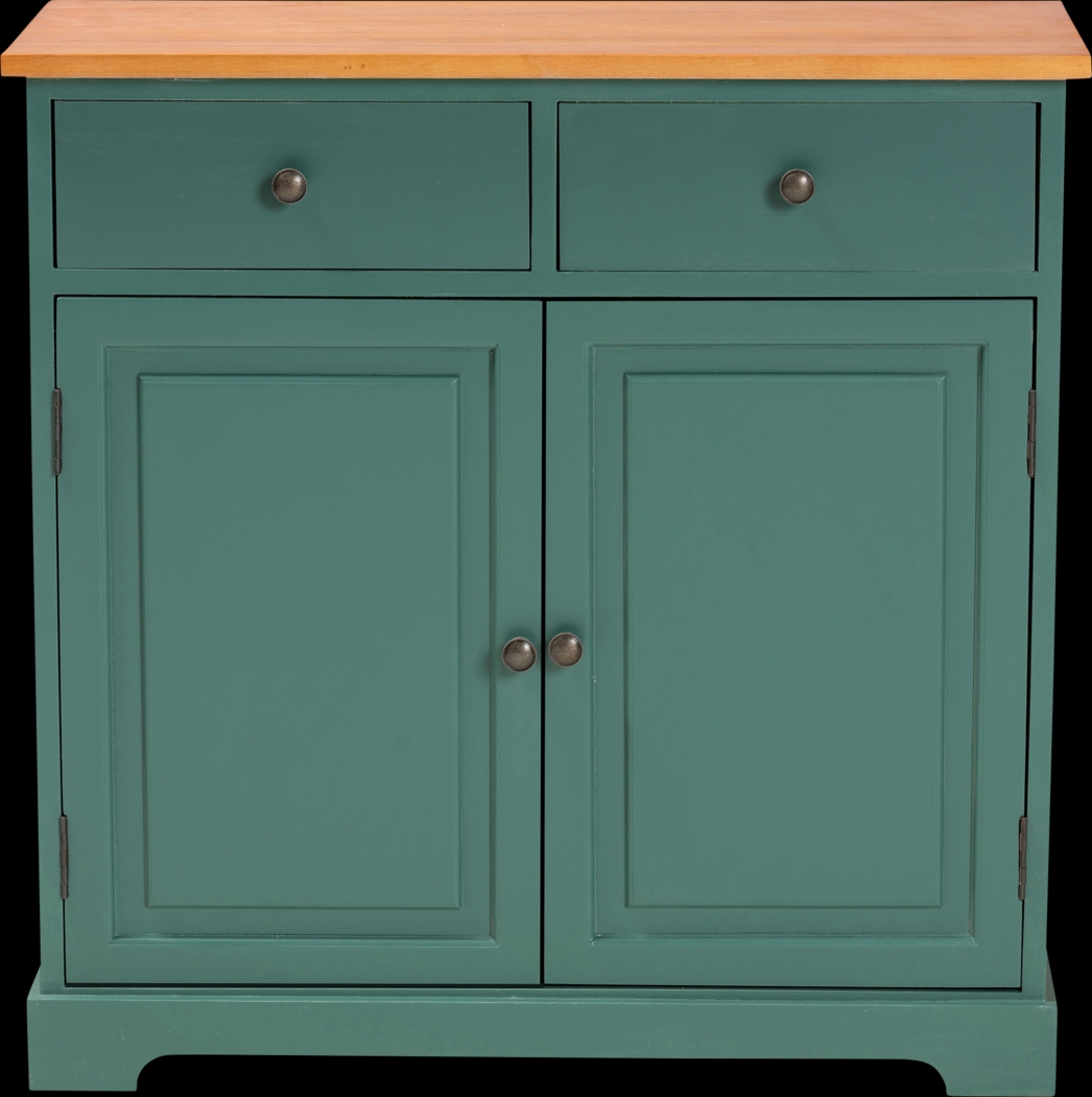 Owasco Turquoise Kitchen Cabinet - Thumbnail - Image 5
