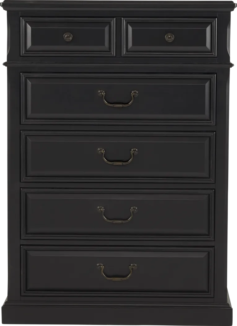 Kids Owens Valley Black 5 Pc Full Bookcase Bedroom - Thumbnail - Image 3