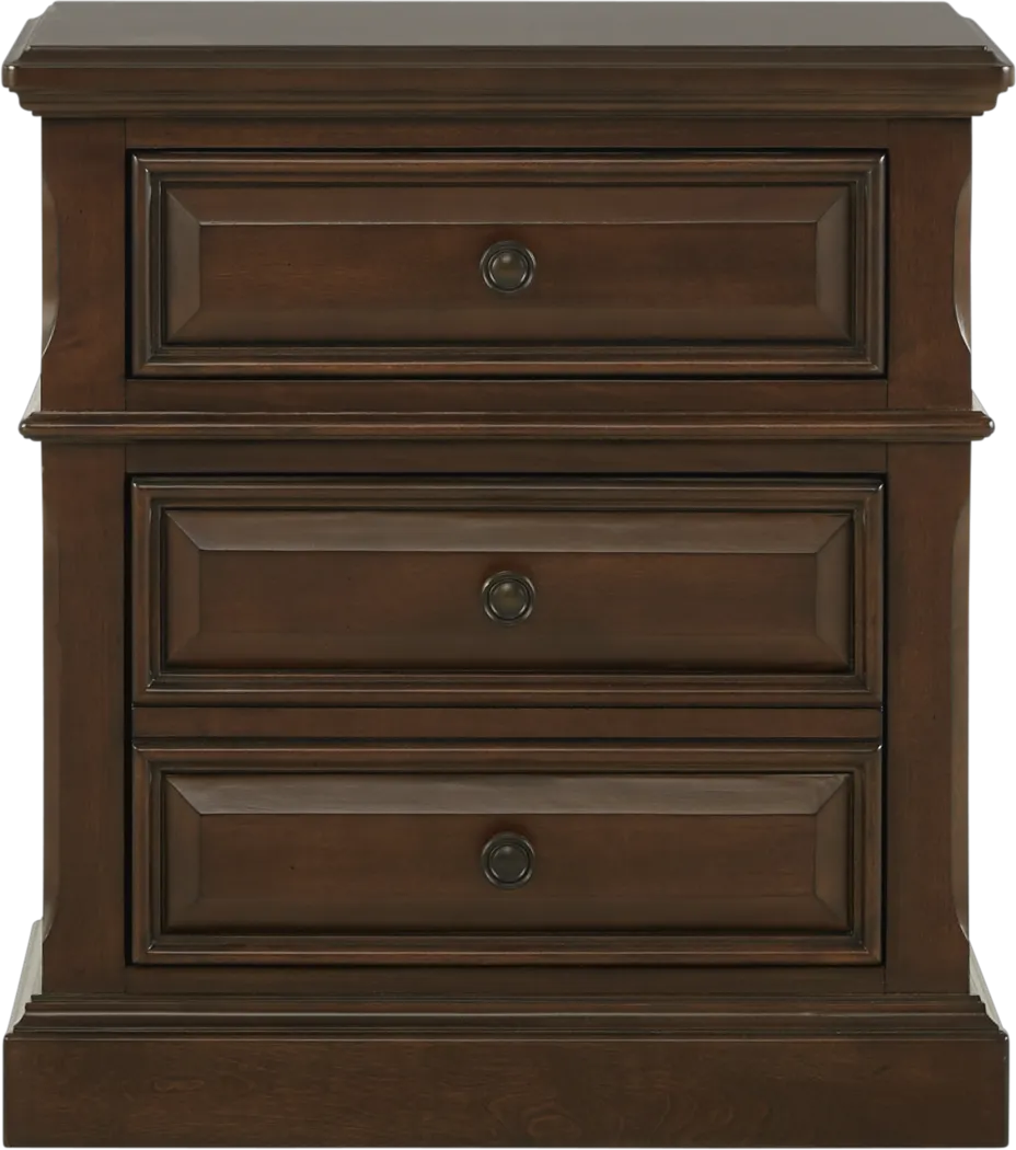 Kids Owens Valley Brown Cherry 5 Pc Twin Panel Bedroom - Thumbnail - Image 4