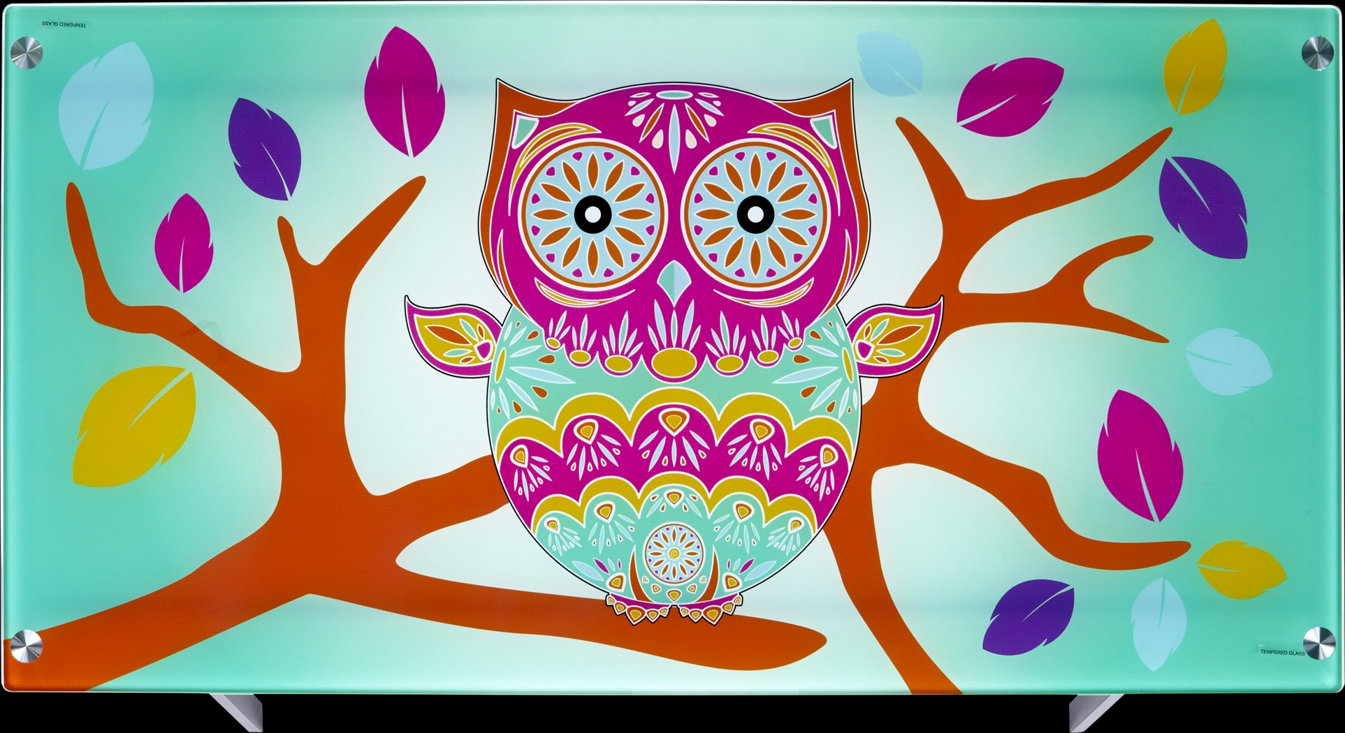 Kids Owl Green Graphic Desk - Thumbnail - Image 2