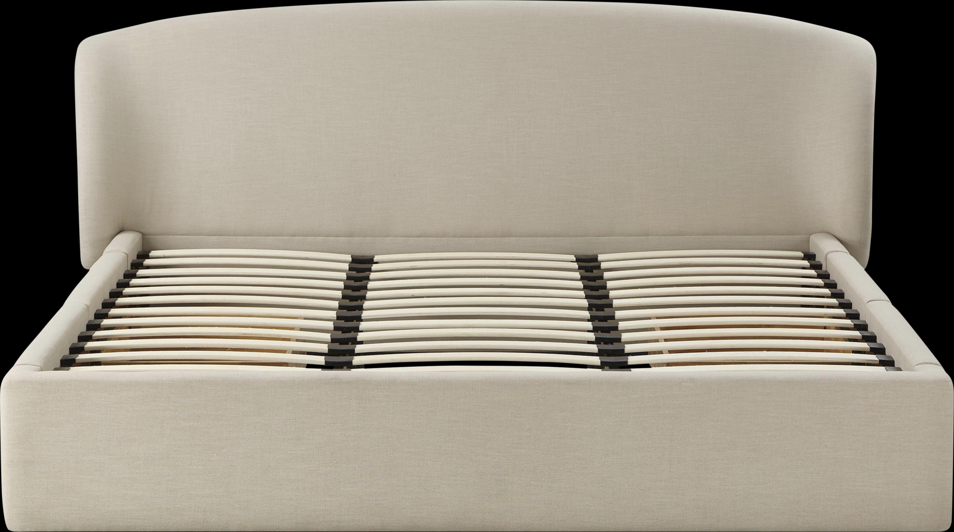 Owlair Cream King Storage Bed - Thumbnail - Image 4