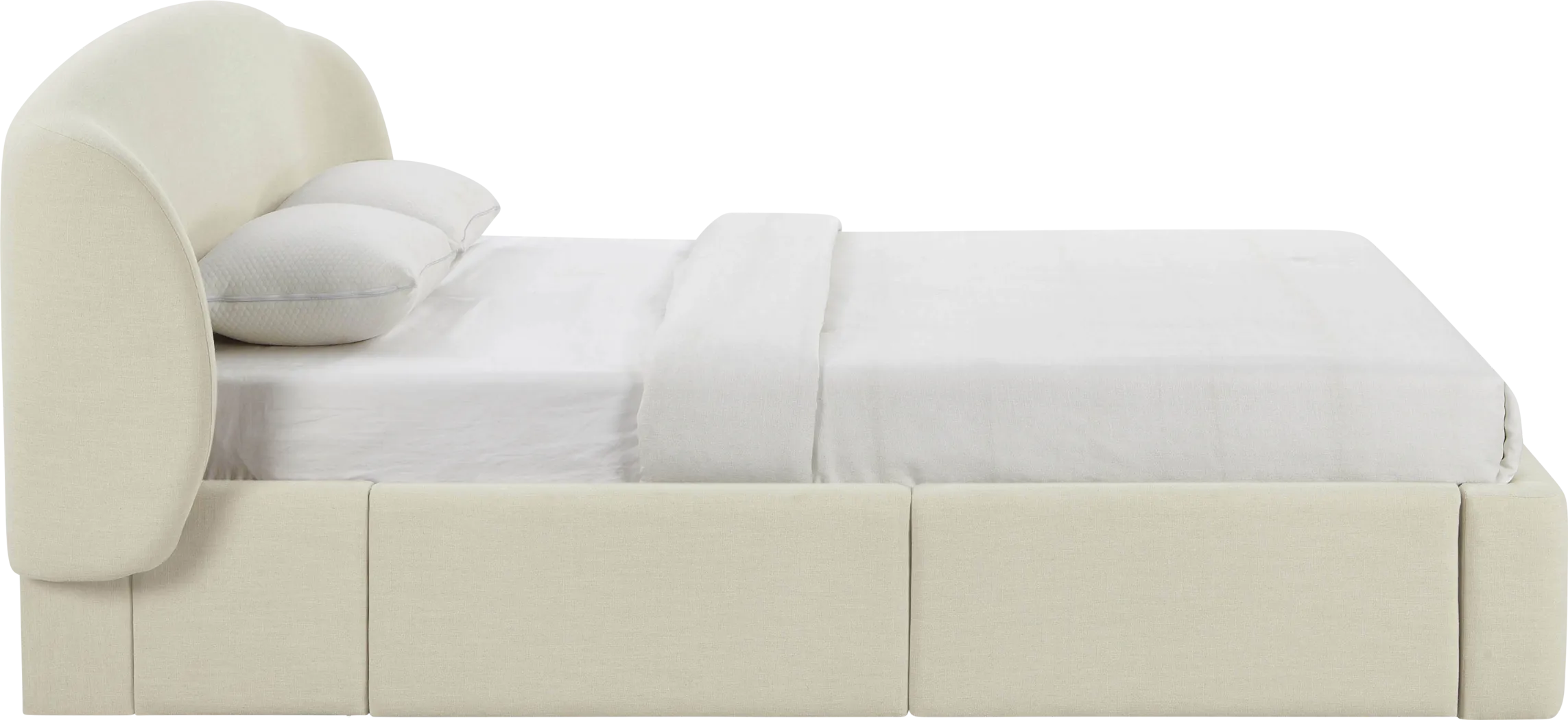 Owlair Cream Queen Bed - Thumbnail - Image 11