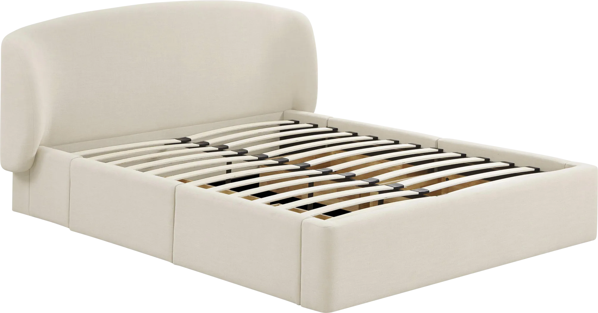 Owlair Cream Queen Bed - Thumbnail - Image 9