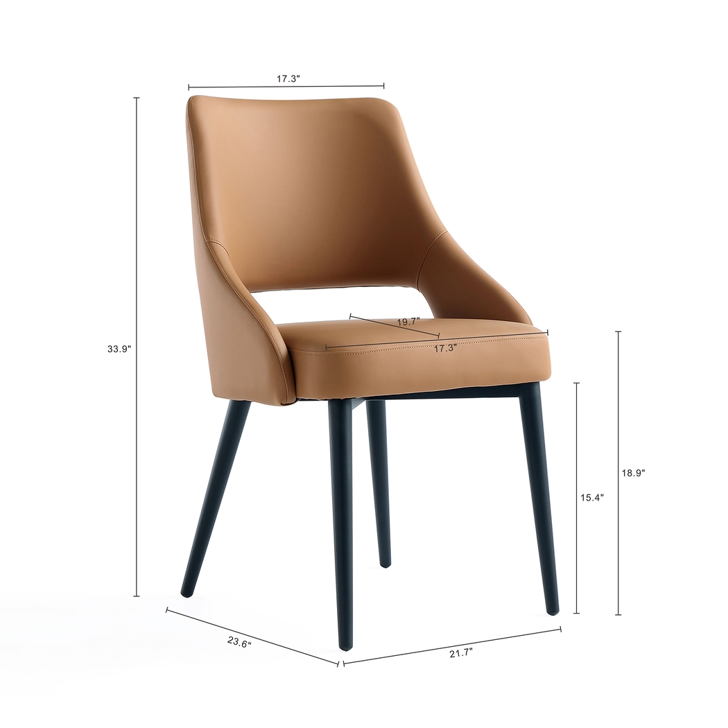 Owlwell Brown Dining Chair - Thumbnail - Image 9